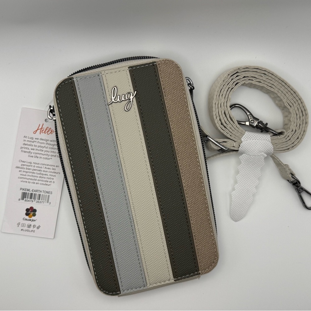 LUG Pike RFID Crossbody Bag Matte Lux Earth Tones